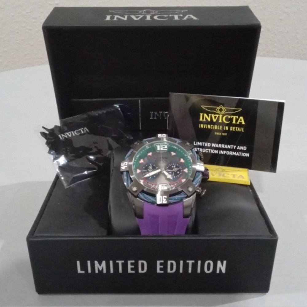 Invicta Limited Edition DC COMICS Joker Watch!!! #33166